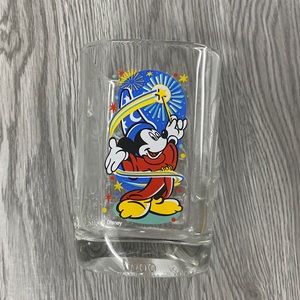 Walt Disney World Epcot Mickey Mouse Celebration 2000 Clear Gla…